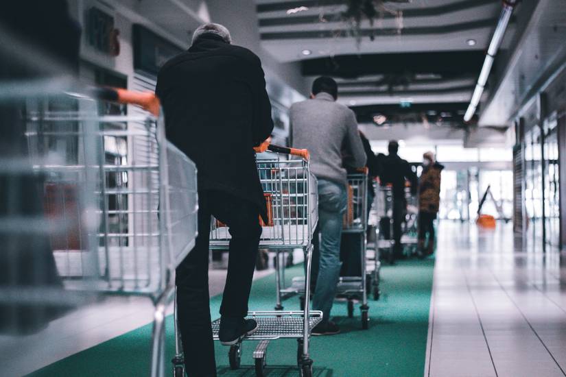 shopping queue