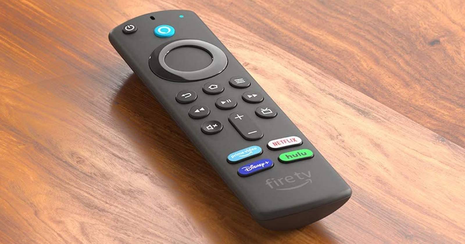 Amazon Is Launching a New Alexa Voice Remote for Your Fire TV