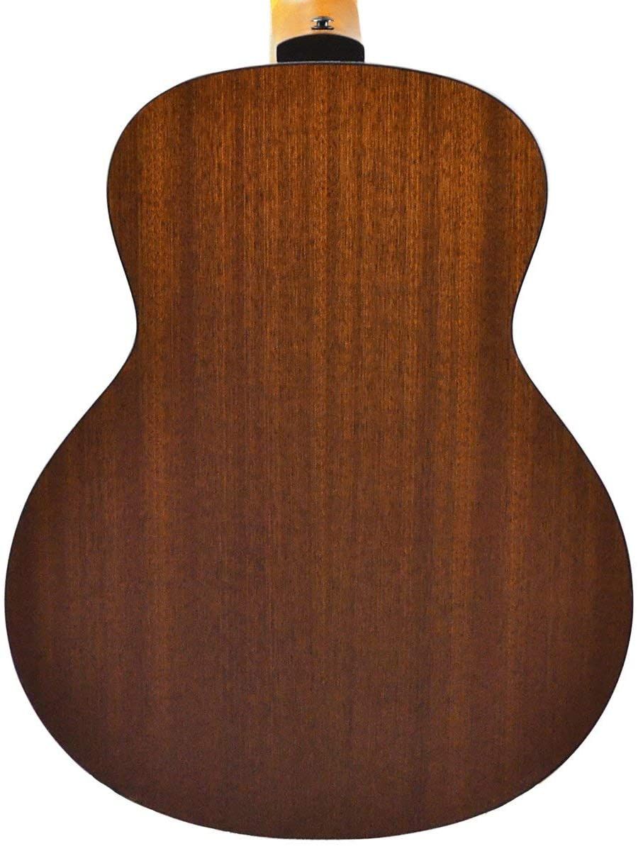 Antonio Giuliani Acoustic Mahogany Guitar main body rear view