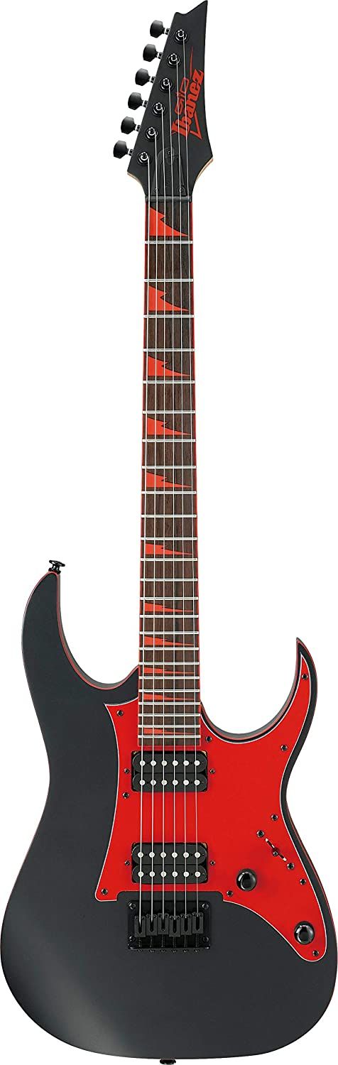 Ibanez GRG Electric Guitar front-view with fret board view