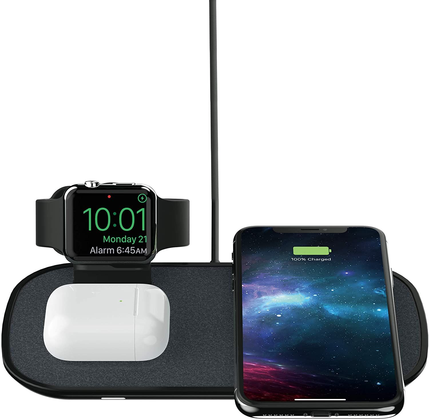 Mophie 3-in-1 Wireless Charging Pad devices