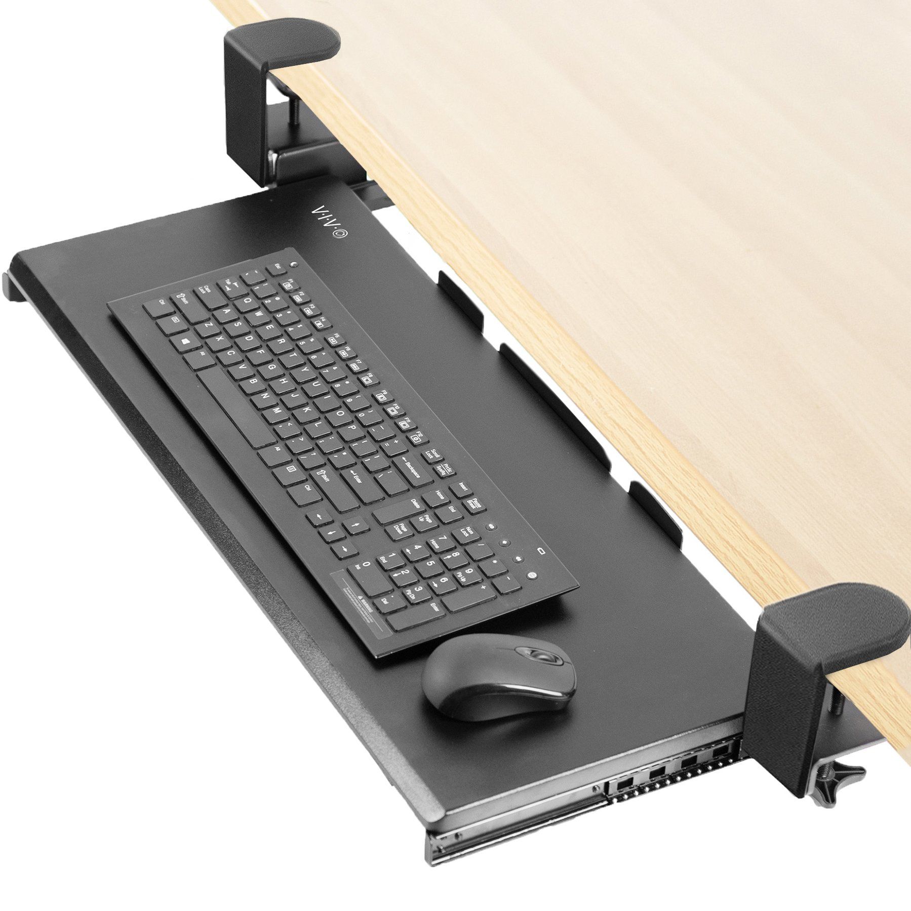 VIVO Clamp-on Keyboard Tray