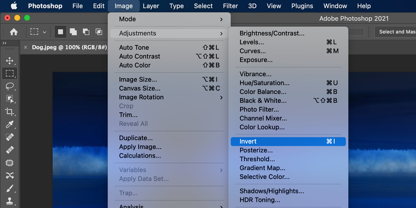 How to Invert the Colors of an Image in Photoshop