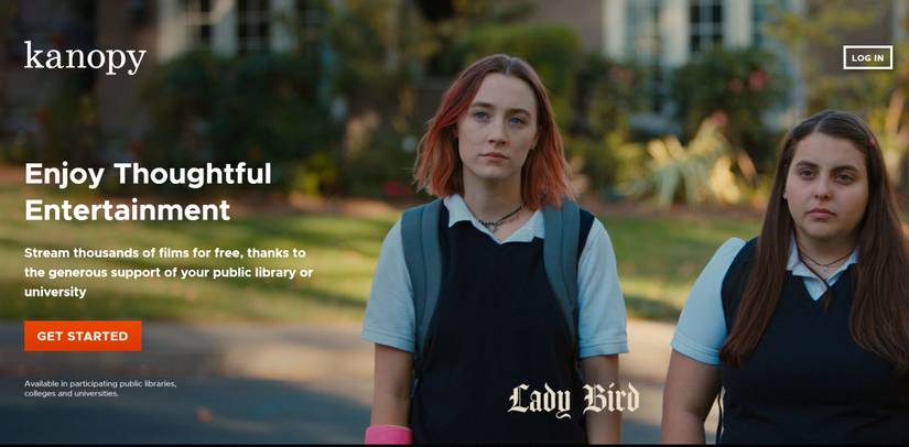 Kanopy streaming service