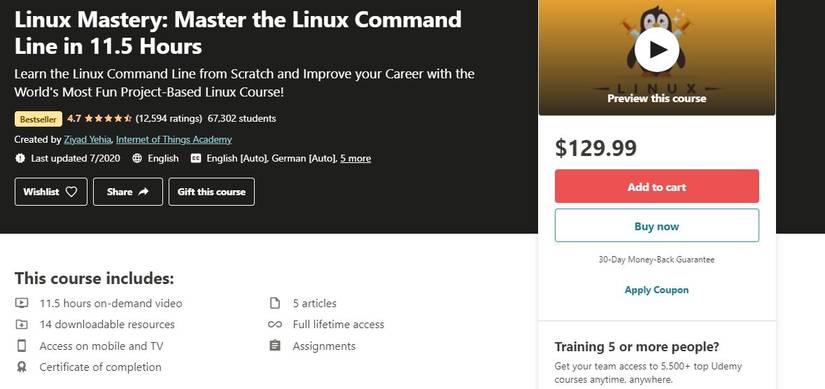 The Top 5 Linux Courses for Developers, Cloud Engineers, and DevOps in 2021