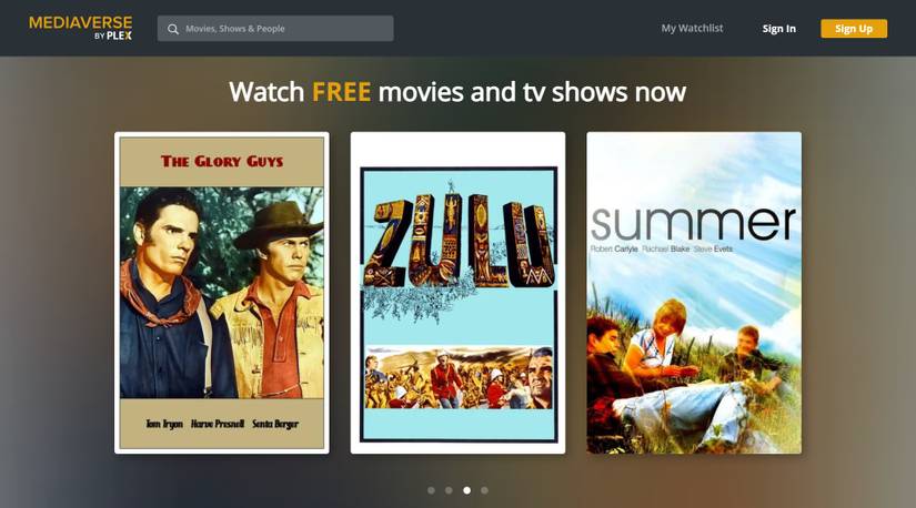 Mediaverse by Plex streaming service