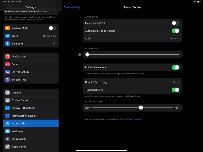 How to Connect and Use a Trackpad With Your iPad