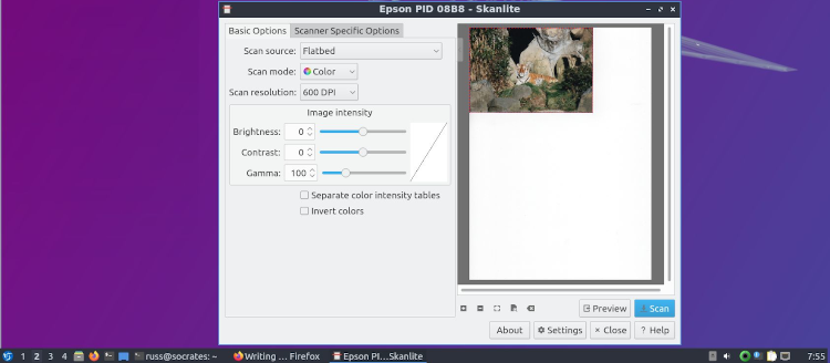 Sane Linux Control Scanners in Linux With the SANE API
