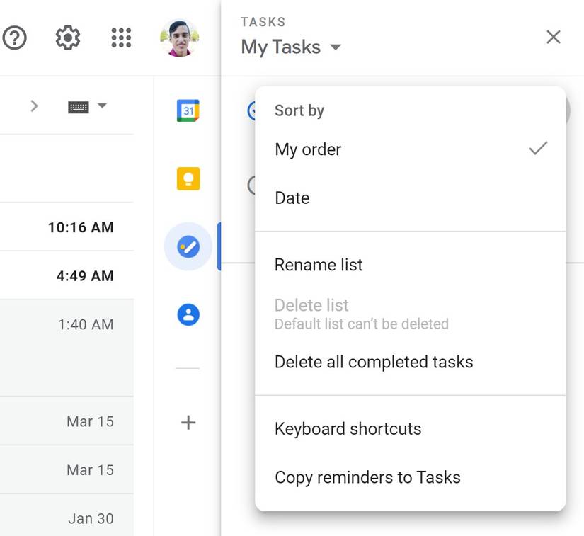 How to Manage Your Gmail Inbox Using Google Tasks