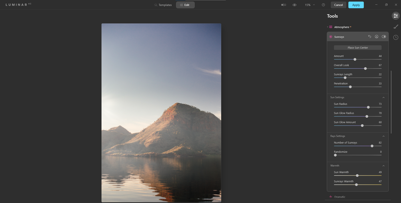 How to Create Realistic Sun Effects Using Luminar AI