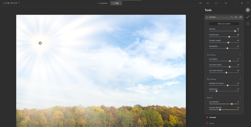 How to Create Realistic Sun Effects Using Luminar AI