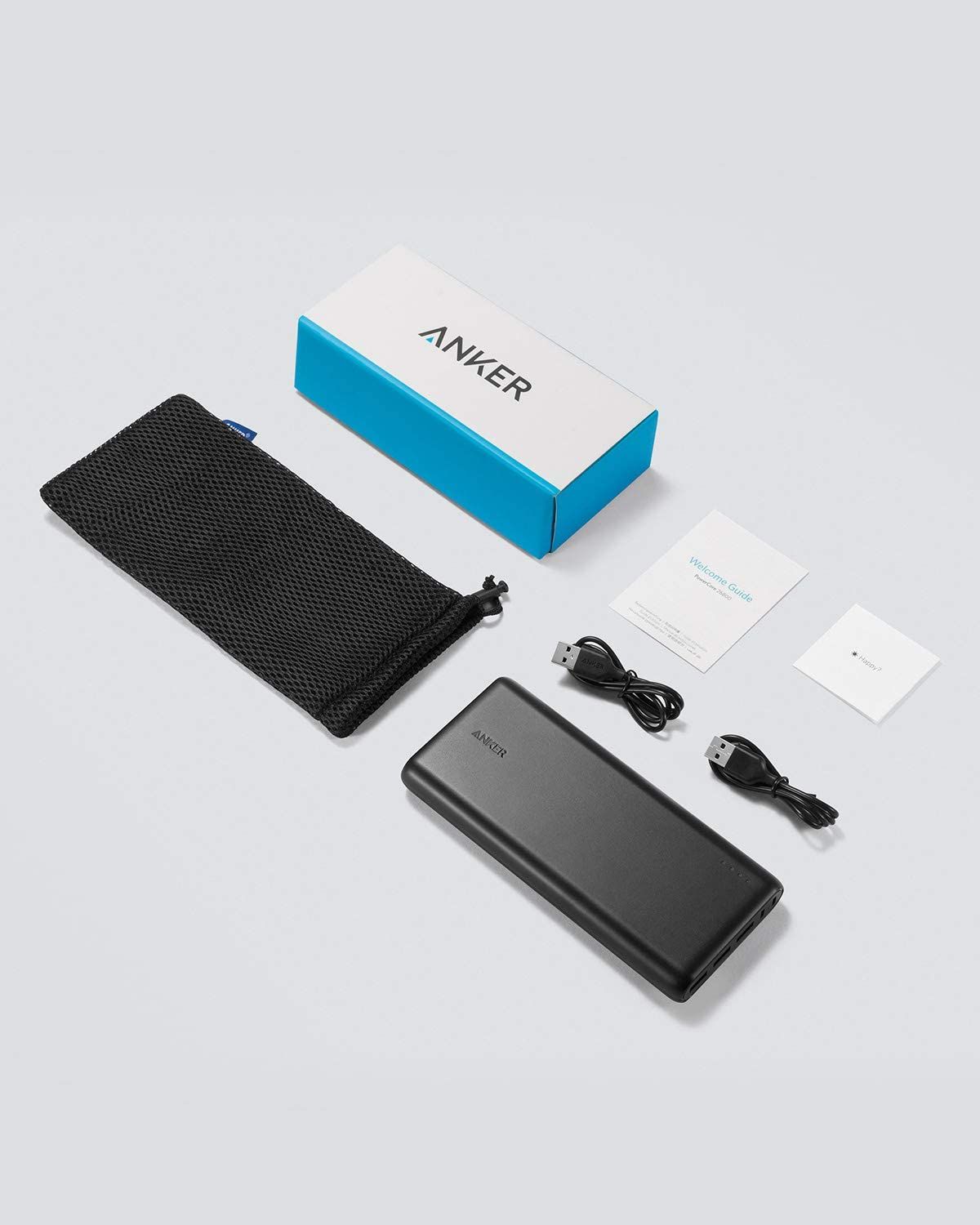 Anker PowerCore 26800 Portable Charger box contents