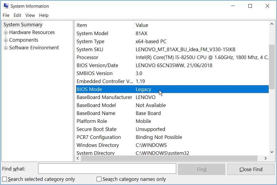 Устаревший биос. Insyde UEFI. Как узнать есть ли UEFI. Что значит режим биос устаревший.