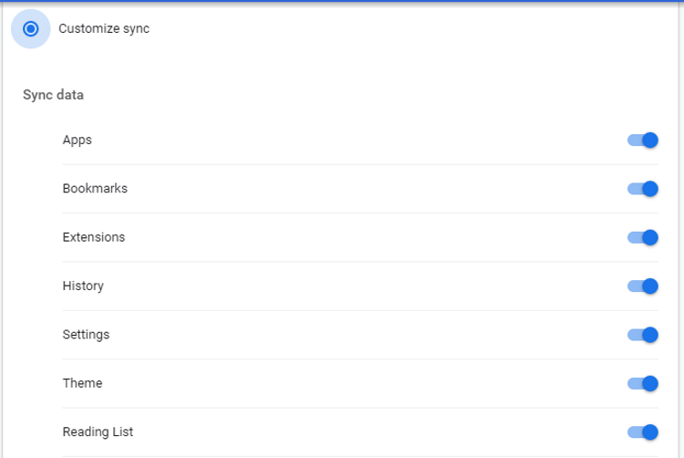 How to Manage What You Sync in Google Chrome