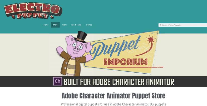 Puppet Animator The 4 Best Sites for Free Adobe Character Animator Puppets
