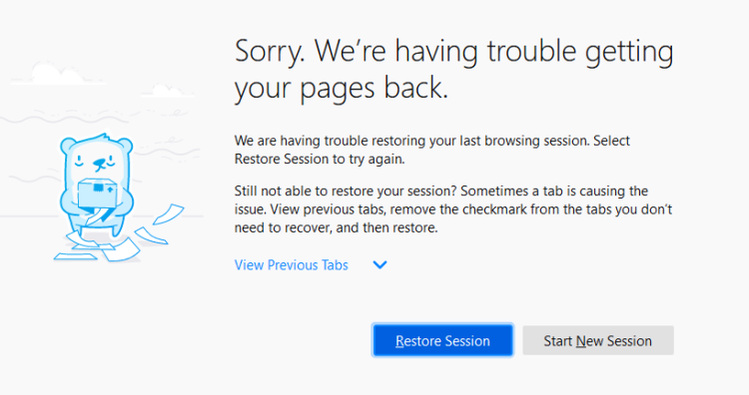How to Restore Your Previous Session in Chrome and Firefox