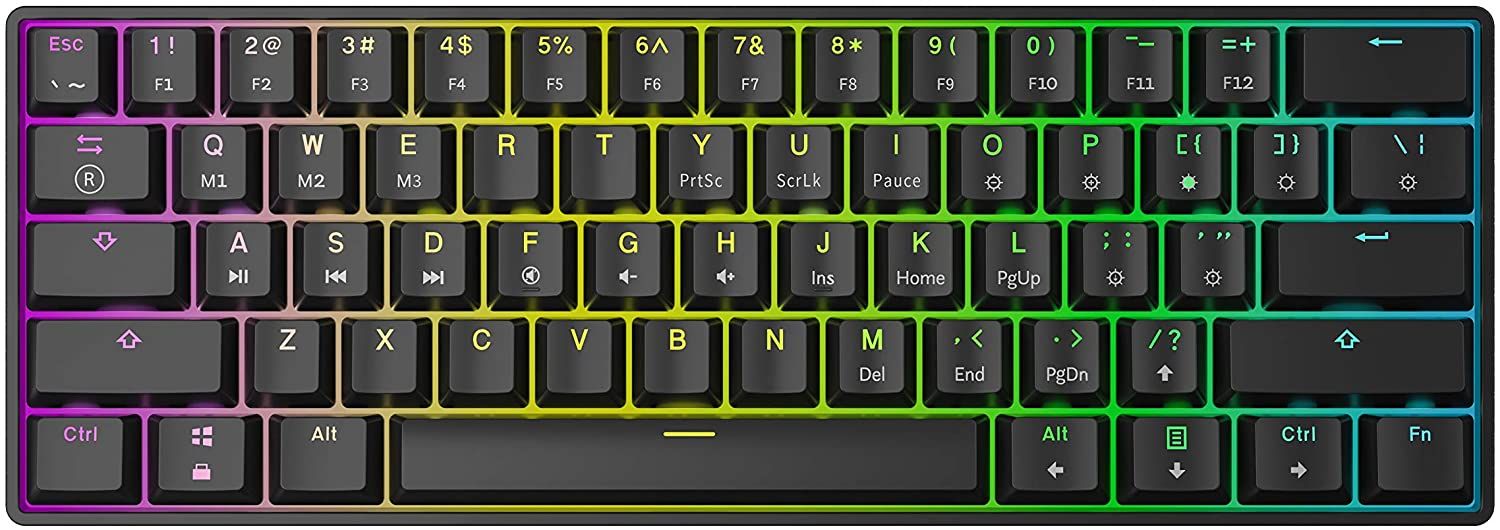 HK Gaming GK61 Mechanical Gaming Keyboard