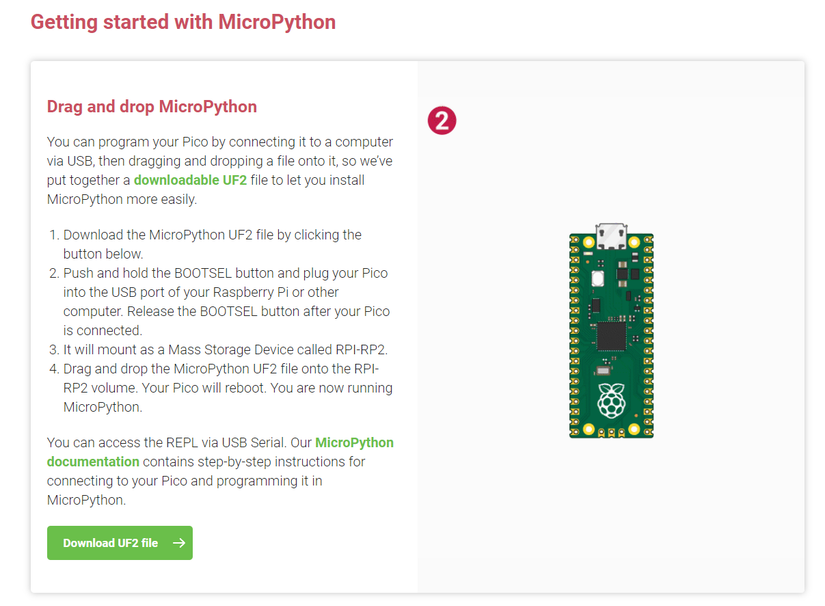 Getting Started With MicroPython on the Raspberry Pi Pico