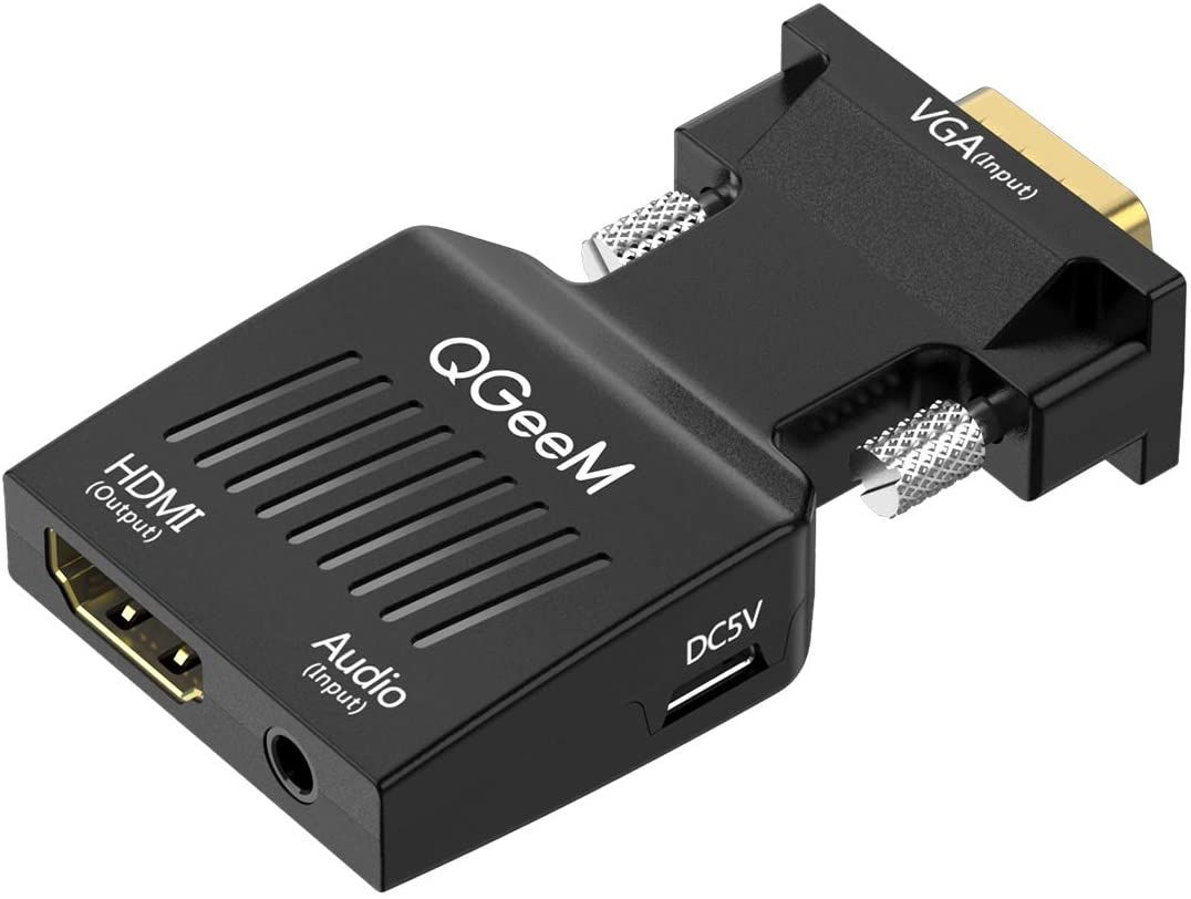 QGeeM VGA to HDMI Adapter