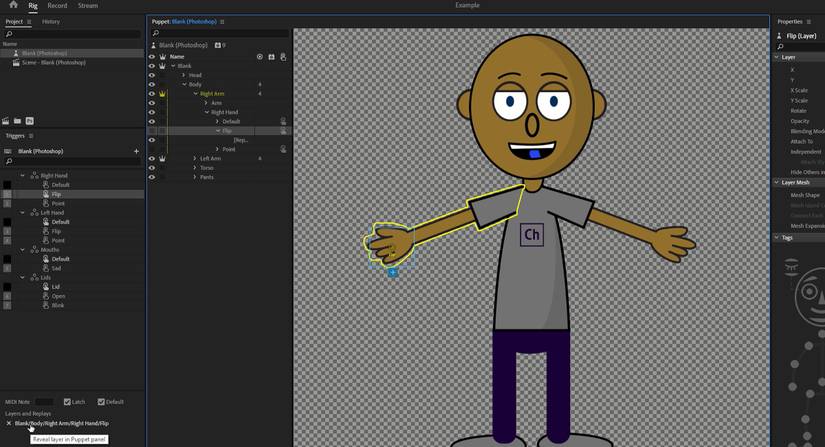 Origin Point Character Animator How to Create Your Own Puppet for Adobe Character Animator in Photoshop