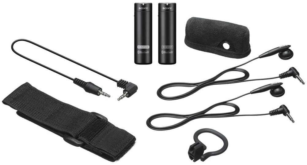 Sony ECMAW4 Wireless Microphone box contents