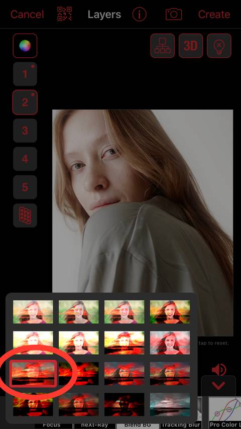 Blend BG Options Video Star