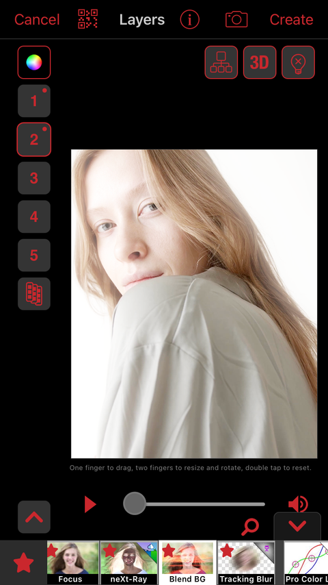 Blend BG Effect Video Star