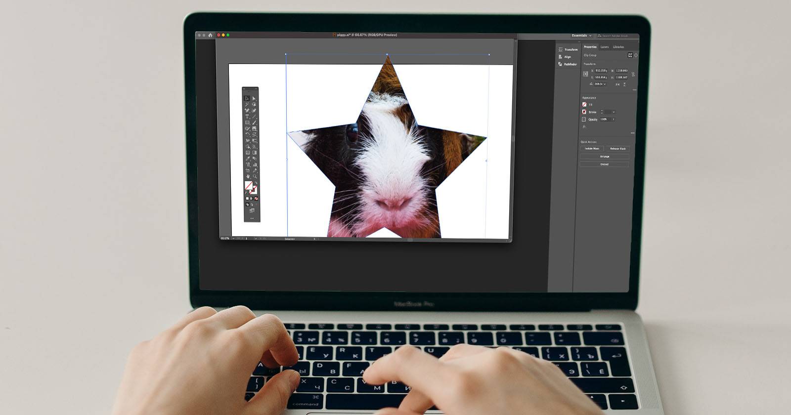 How to Crop an Image in Adobe Illustrator - MakeUseOf