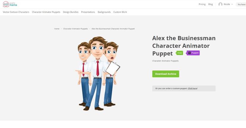 Puppet Animator The 4 Best Sites for Free Adobe Character Animator Puppets