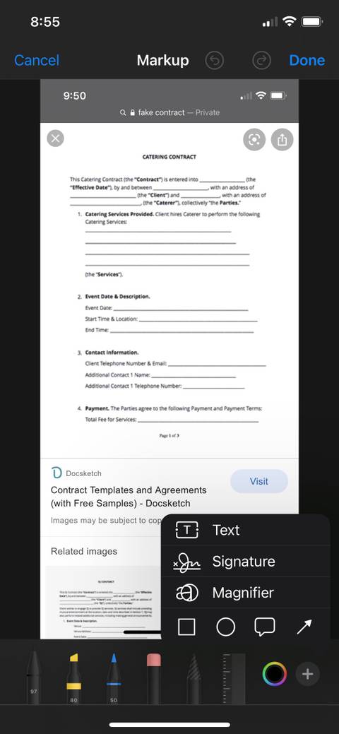 How to Add a Signature to a Document on Your iPhone
