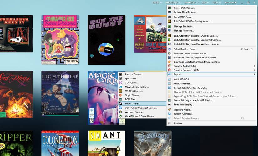 How to Import Your Steam Library to Launchbox