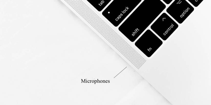 microphone location in MacBooks