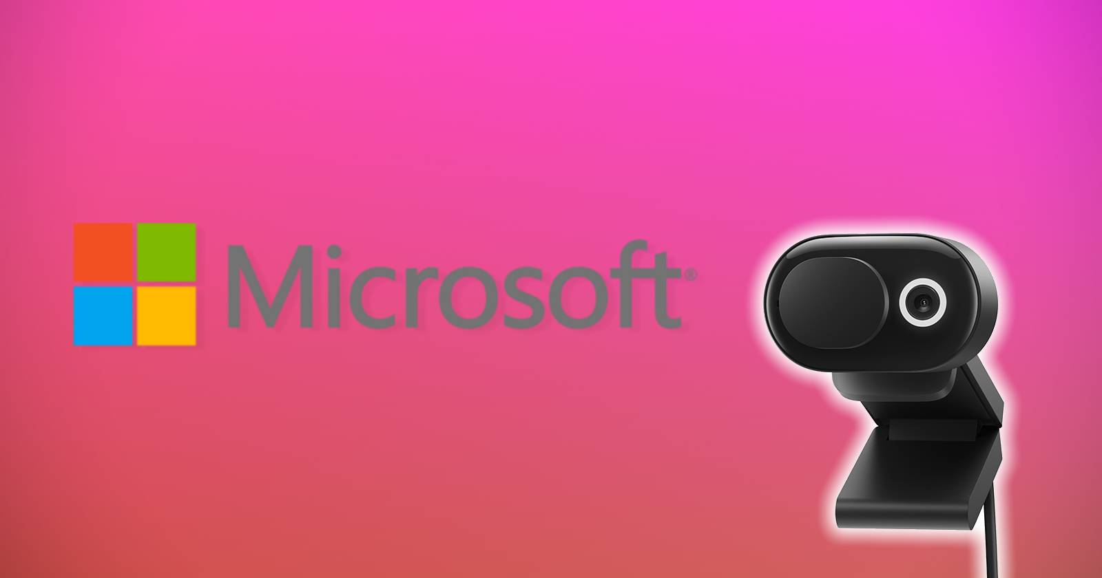 Microsoft Launches a Modern Webcam for the Work-At-Home Generation