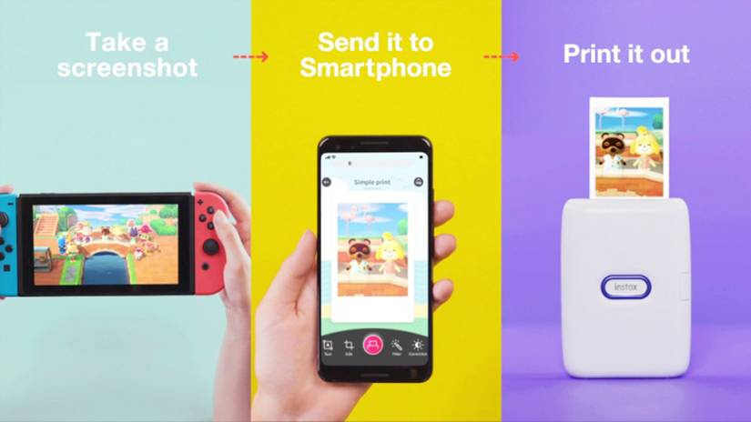 Fujifilm Launches a Portable Printer for Your Nintendo Switch