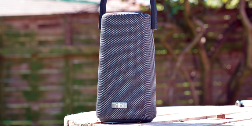 tribit stormbox pro base on table