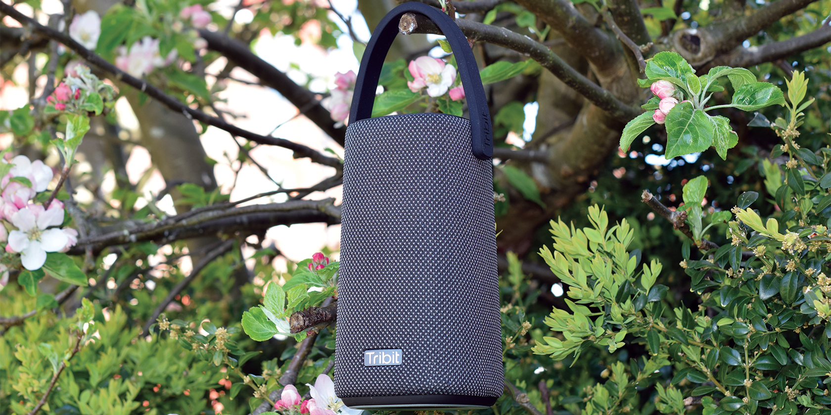 tribit stormbox pro hanging in tree