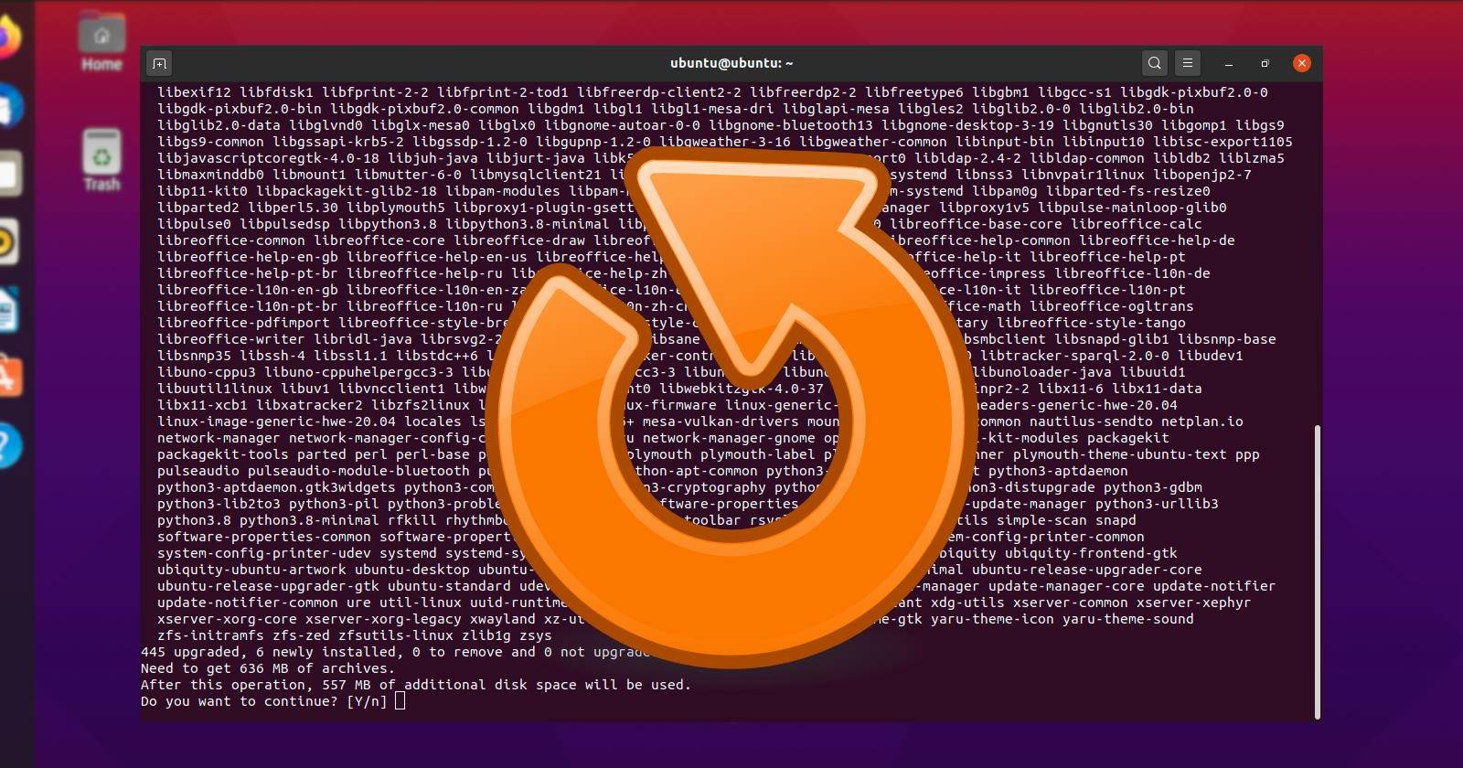 Linuxa Ubuntu Command Line How to Update Ubuntu in the Command Line