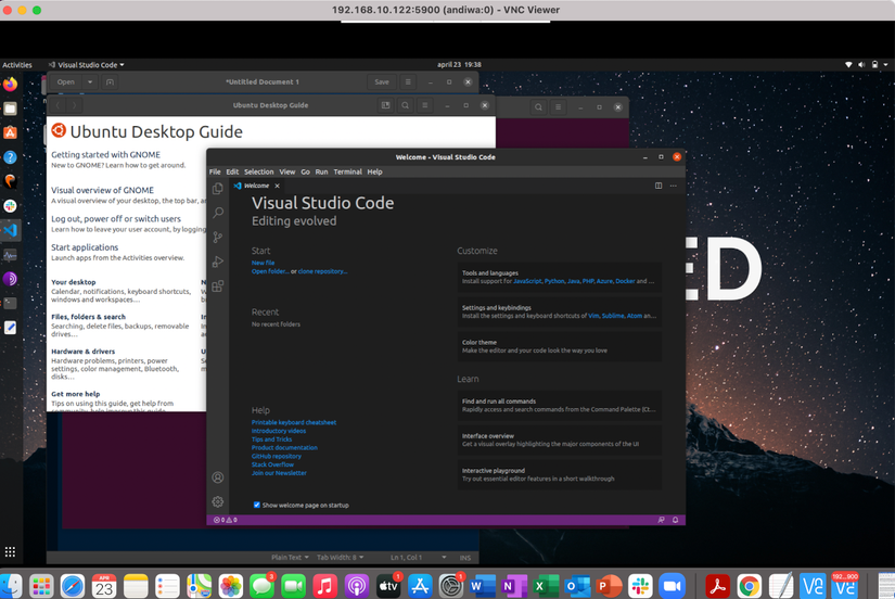 How to Install and Run a VNC Server on Ubuntu Linux