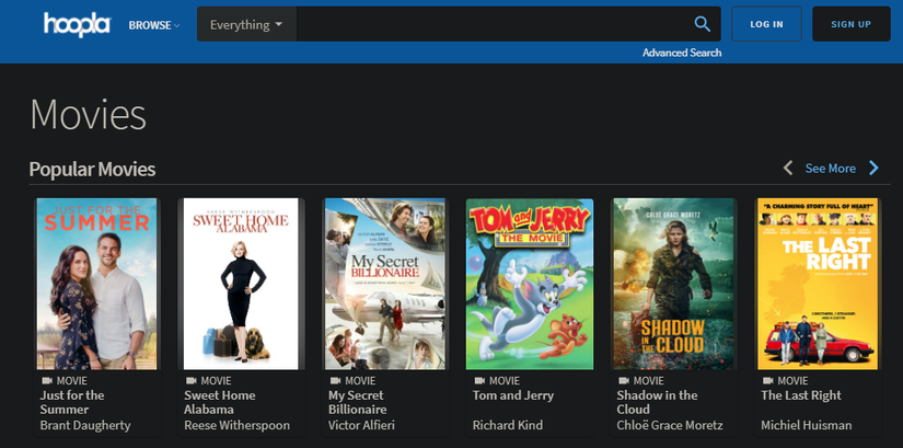 Hoopla Movies