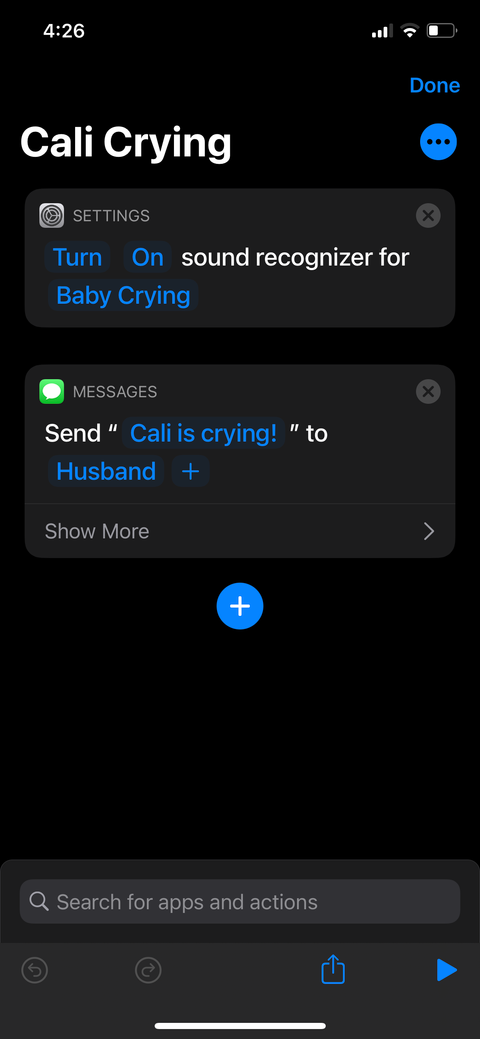 How to Use Shortcuts to Turn Your iPhone into a Baby Monitor