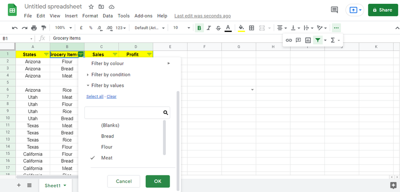 How to Use Filter Views in Google Sheets