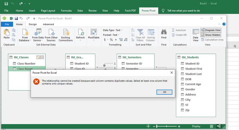 Excel Relation How to Create Relationships Between Multiple Tables Using Data Model in ...
