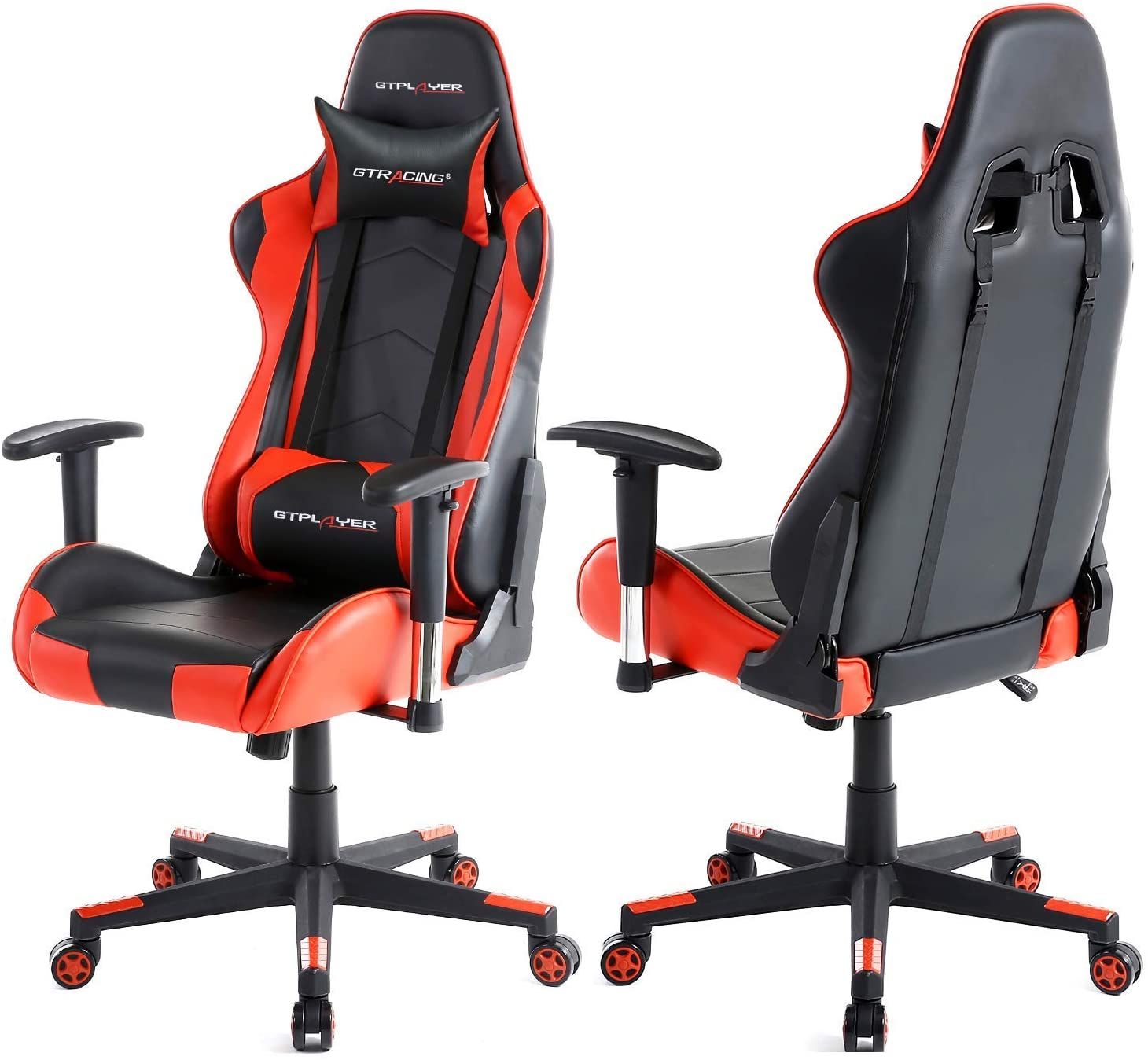 GTRACING Gaming Chair back and front