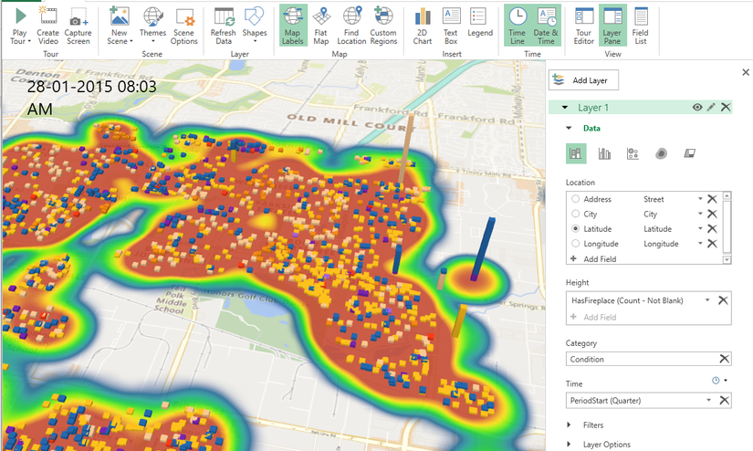 How to Make a 3D Map in Excel