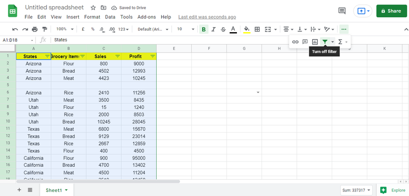 How to Use Filter Views in Google Sheets