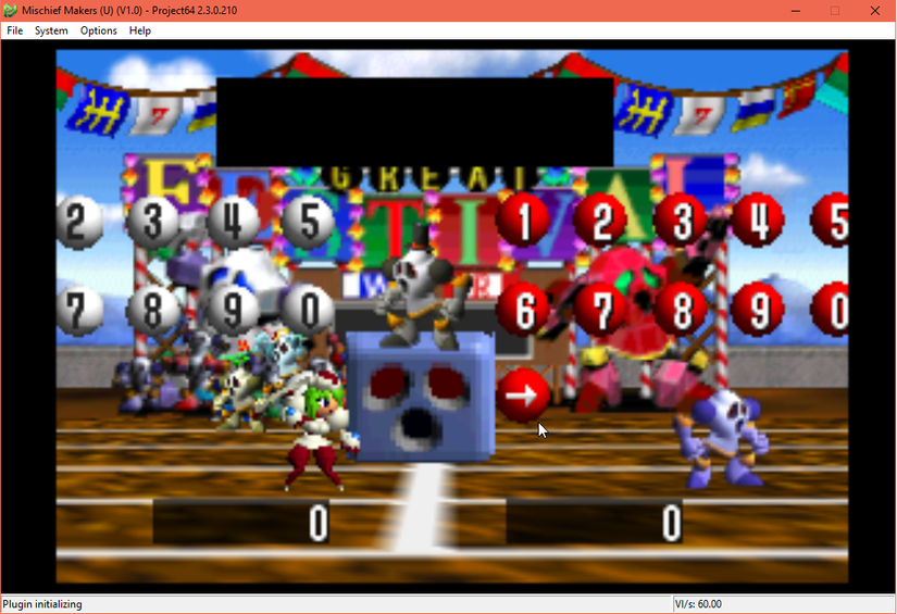Mischief Makers Emulator Glitch