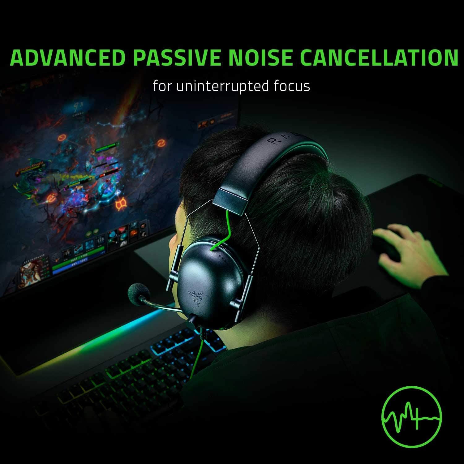 Razer BlackShark V2 X noise cancellation