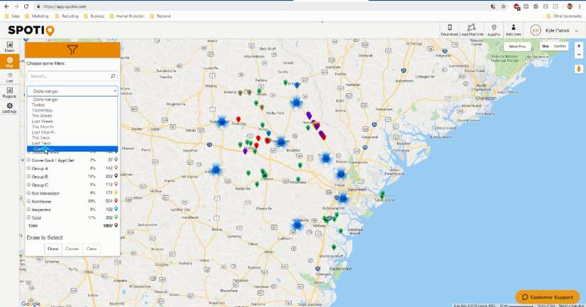 Spotio Map The Top 5 Productivity Apps for Salespeople