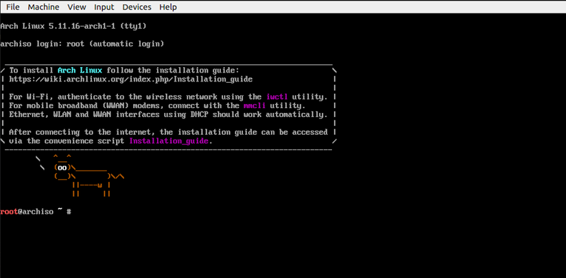 How to Install Arch Linux on VirtualBox Using the Guided Installer