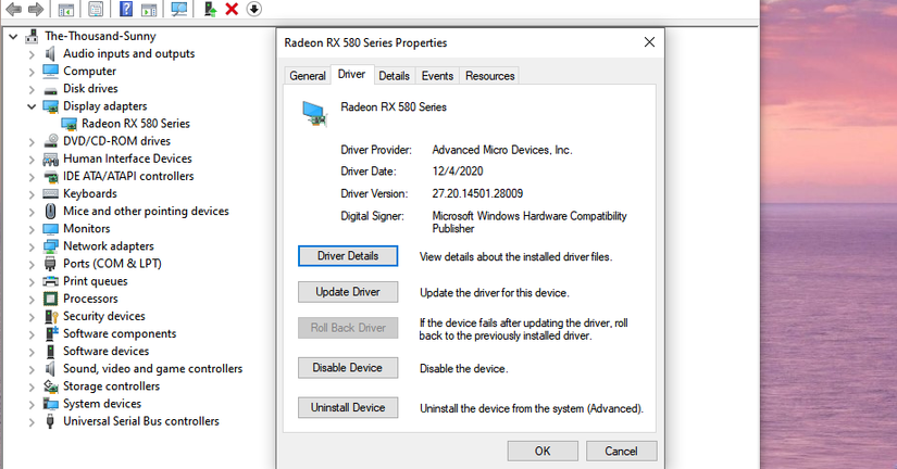 How to Roll Back a Driver in Windows 10